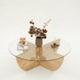 Hanah Home Mesa de centro Lily - Sapphire Oak